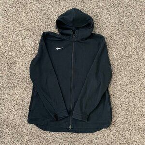 Nike Dri-Fit Black Full-Zip Hoodie XL Mens Athletic Sweatshirt